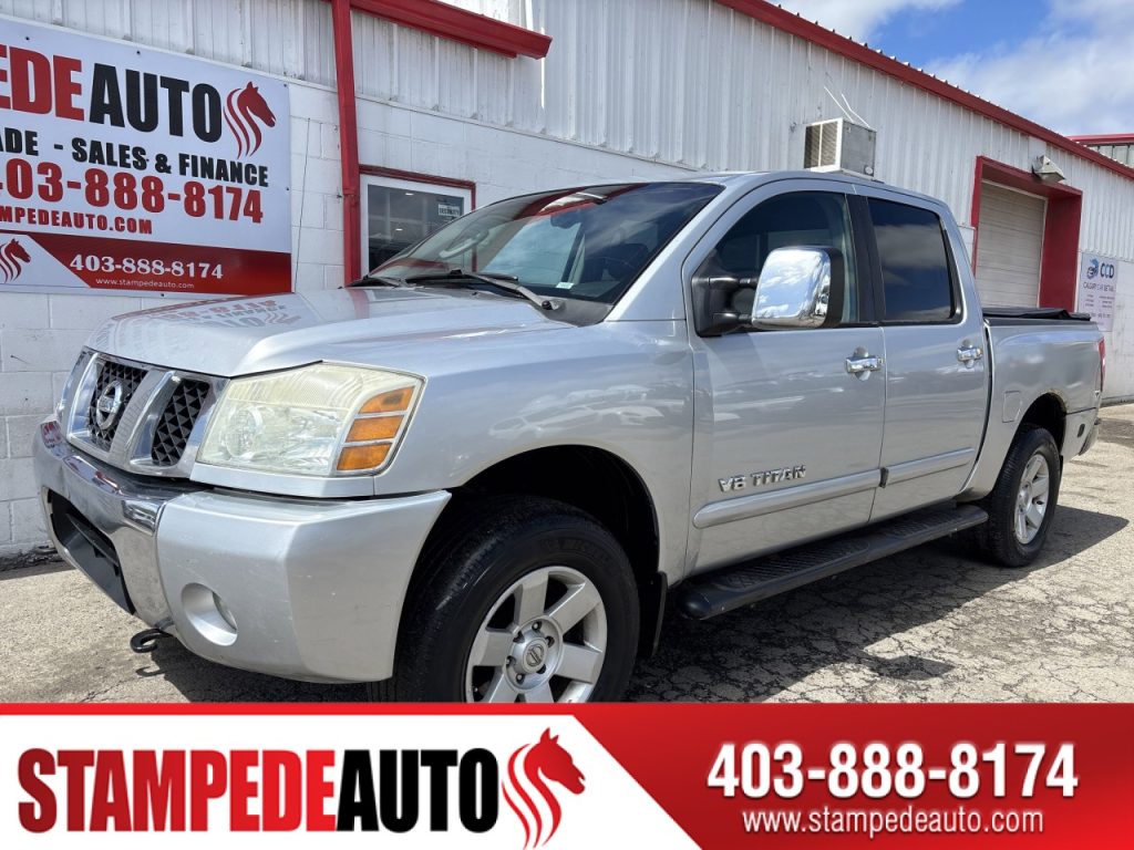 2005 Nissan Titan LE | 4×4 | V8 l LEATHER | Stampede Auto
