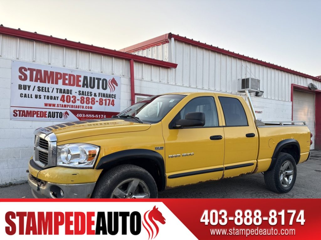 2007 Dodge RAM 1500 SLT | 4X4 | HEMI | V8 | QUAD CAB | Stampede Auto