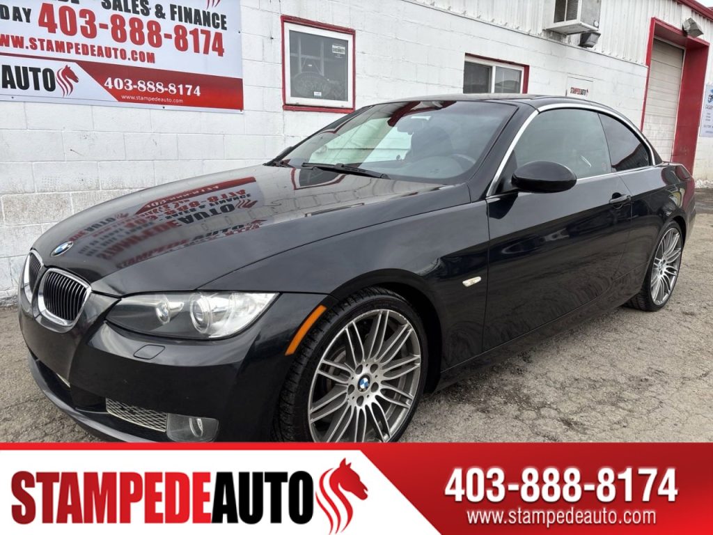 2008 BMW 3 Series 335I | CABRIOLET | RWD | 3.0L | LEATHER HEATED SEATS | Stampede Auto