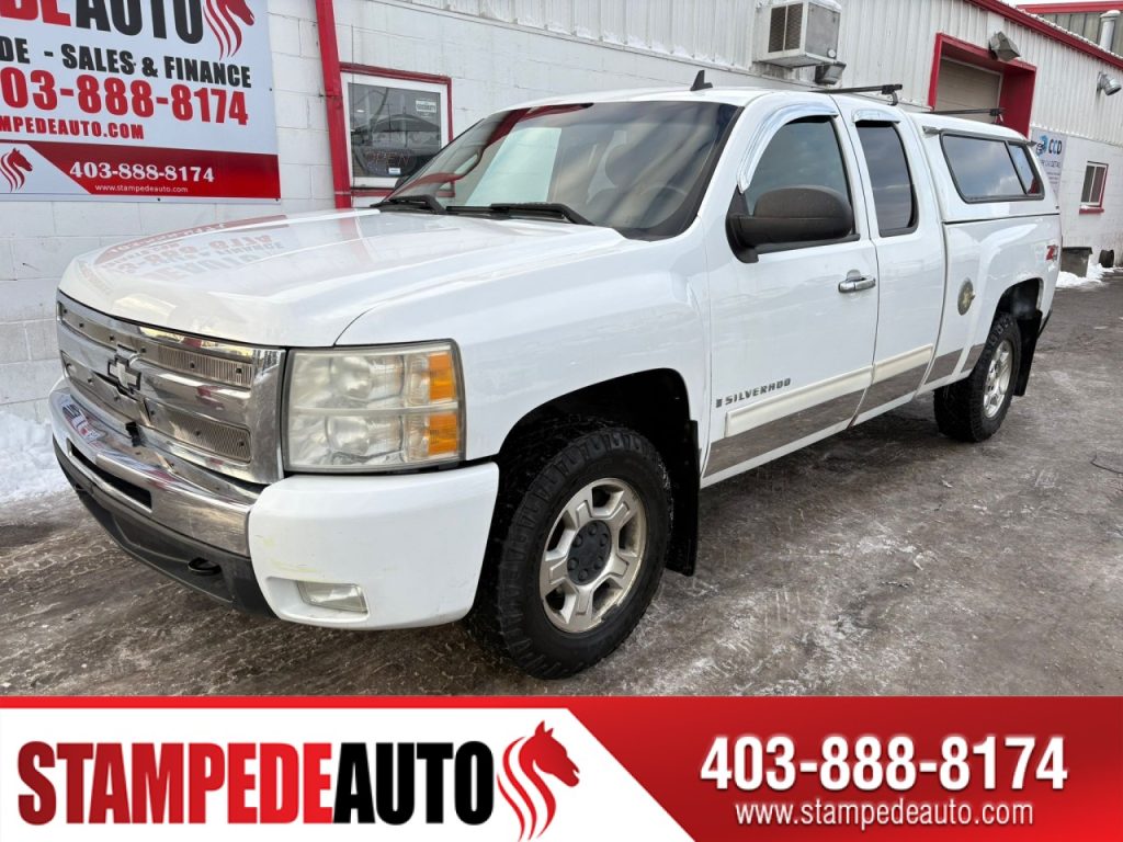 2009 Chevrolet Silverado 1500 LT | 4X4 | Z71 | POWER SEAT | BLUETOOTH | POWER WINDOWS/LOCKS | CANOPY | Stampede Auto