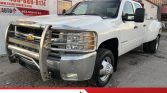 2009 Chevrolet Silverado 3500HD DUALLY DURAMAX 6.6L DIESEL 4X4 8 FOOT BED CREW CAB | Stampede Auto