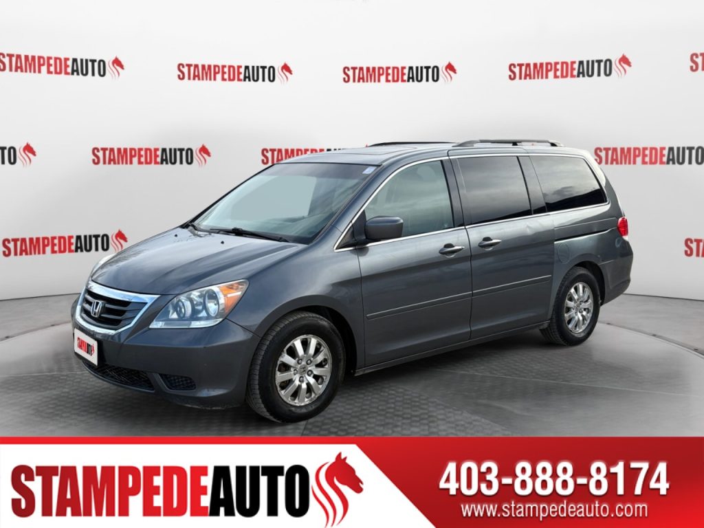 2010 Honda Odyssey EX-L | LEATHER | SUNROOF | 7 PASSENGER | POWER OPEN REAR HATCH | REAR ENTERTAINMENT | 3 ZONE CLIMATE CONTROL | SUNROOF | Stampede Auto