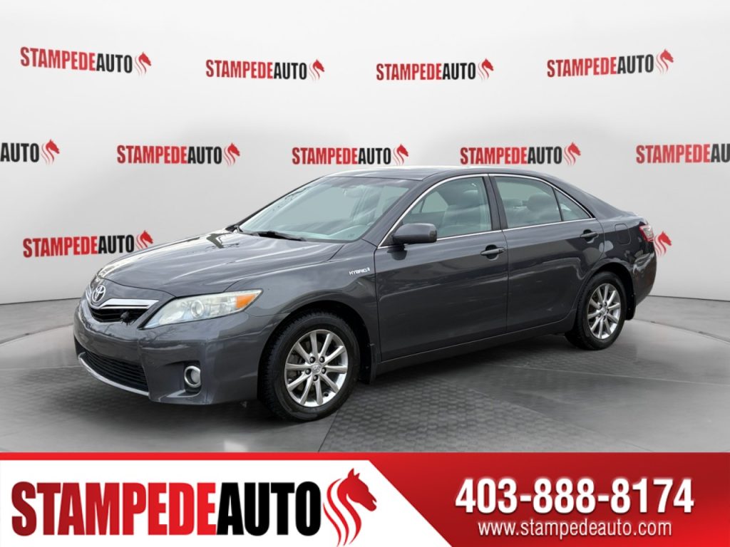 2011 Toyota Camry Hybrid | LOW KMS | POWER SEAT | BLUETOOTH | POWER WINDOWS | POWER LOCKS | CRUISE CONTROL | | Stampede Auto