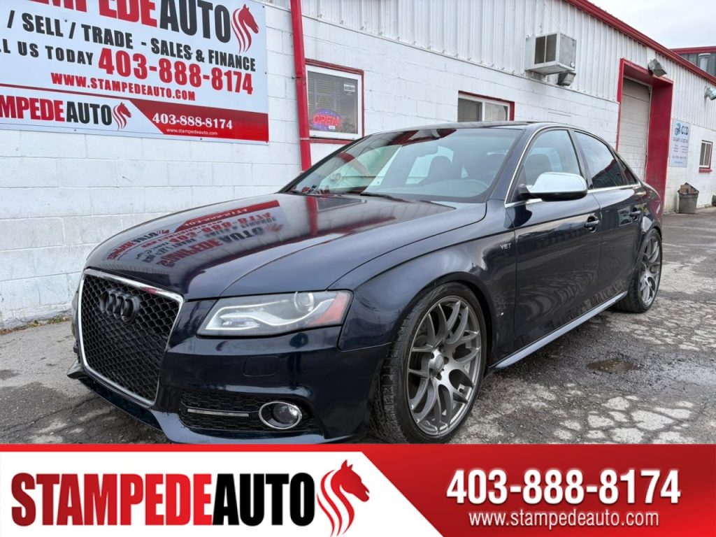 2011 Audi S4 S Tronic | AWD | LEATHER | AUTOMATIC | SUNROOF | HEATED SEATS | TURBO | Stampede Auto