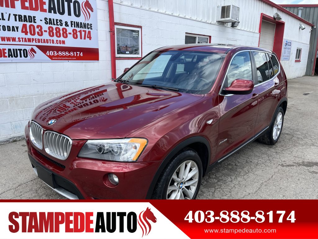 2011 BMW X3 35i AWD | LOW KMS | PANORAMIC SUNROOF | LEATHER SEATS | Stampede Auto