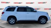 2012 Toyota Sequoia SR5 | LOW KMS | 4X4 | V8 | 7 PASSENGER | LEATHER | POWER/HEATED SEATS | SUNROOF | DUAL CLIMATE CONTROL | REAR CLIMATE CONTROL | LOW MILEAGE | STEERING WHJEEL CONTROLS | Stampede Auto