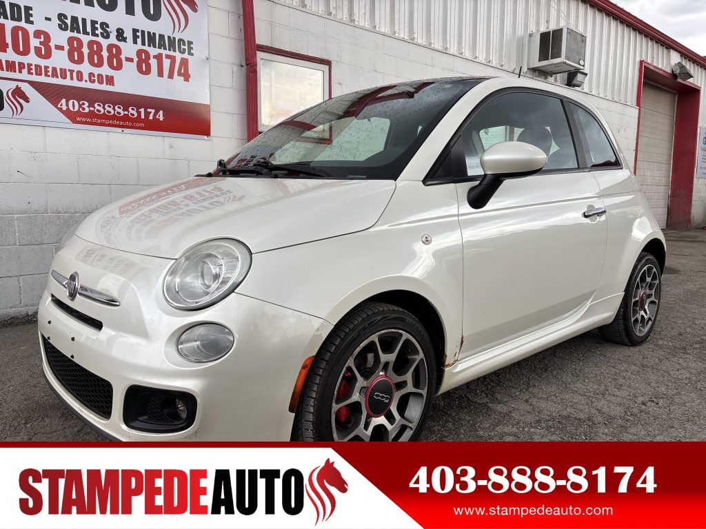 2012 FIAT 500 SPORT | MANUAL | LEATHER HEATED SEATS | SUNROOF | FUEL EFFICIENT | Stampede Auto