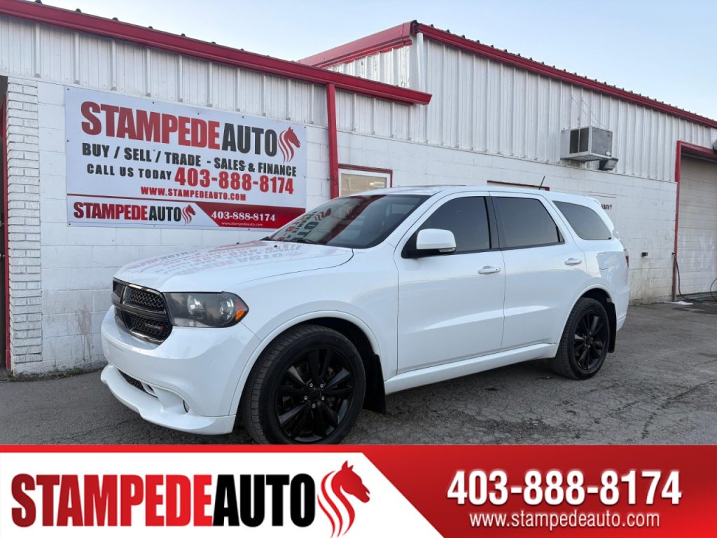 2013 Dodge Durango R/T | HEMI | AWD | 7 PASSENGER | HEATED SEATS | HEATED STEERING WHEEL | 2 ZONE CLIMATE CONTROL | SUNROOF | Stampede Auto