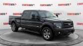 2013 FX4 | 4X4 | ECOBOOST | LEATHER INTERIOR | POWER/HETED/COOLED SEATS | TOW MIRRORS | INTERGRATED TRAILER BRAKE | TRI-FOLD HARD TONNEAU COVER | DUAL CLIMATE CONTROLS | STEERING WHEEL CONTROLS | TOUCH SCREEN | SUPER CREW CAB | OFF ROAD PACKAGE | Stampede Auto