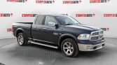 2013 Ram 1500 Laramie | 5.7L HEMI | 4X4 | LEATHER INTERIOR | SUNROOF | POWER SLIDING REAR WINDOW | POWER/HEATED/COOLED SEATS | DUAL CLIMATE CONTROL | STEERING WHEEL CONTROLS | LARGE TOUCH SCREEN | INTEGRATED TRAILER BRAKE | HEATED STEERING WHEEL | Stampede Auto