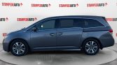 2014 Honda Odyssey Touring | LEATHER | POWER/HEATED SEATS | SUNROOF | POWER SLIDING DOORS | POWER HATCH | REAR ENTERTAINMENT | DUAL CLIMATE CONTROL | REAR CLIMATE CONTROL | REMOTE START | USB PORT | Stampede Auto