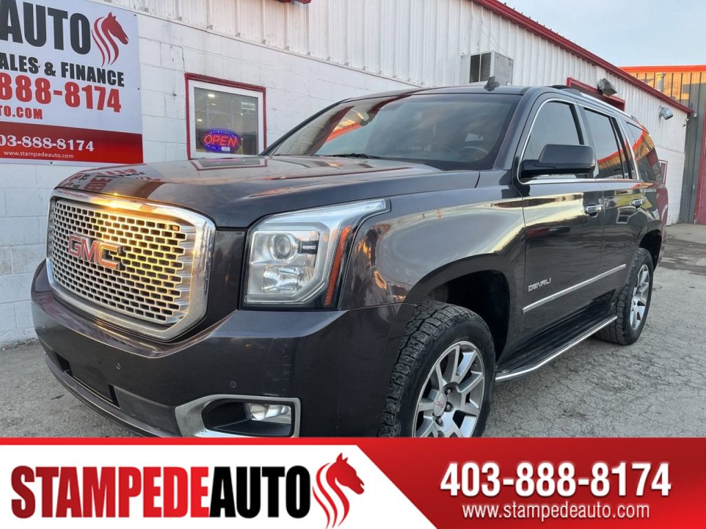 2015 GMC YUKON Denali 4WD | 7 PASSANGER | DVD | Stampede Auto