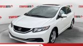 2015 Honda Civic Sedan EX | LOW KMS | HEATED SEATS | SUNROOF | BLINDSPOT CAMERA | BLUETOOTH | Stampede Auto
