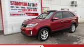 2015 Kia Sorento EX | AWD | LEATHER | SUNROOF | V6 | HEATED SEATS | HEATED STEERING WHEEL |USB | BLUETOOTH | Stampede Auto