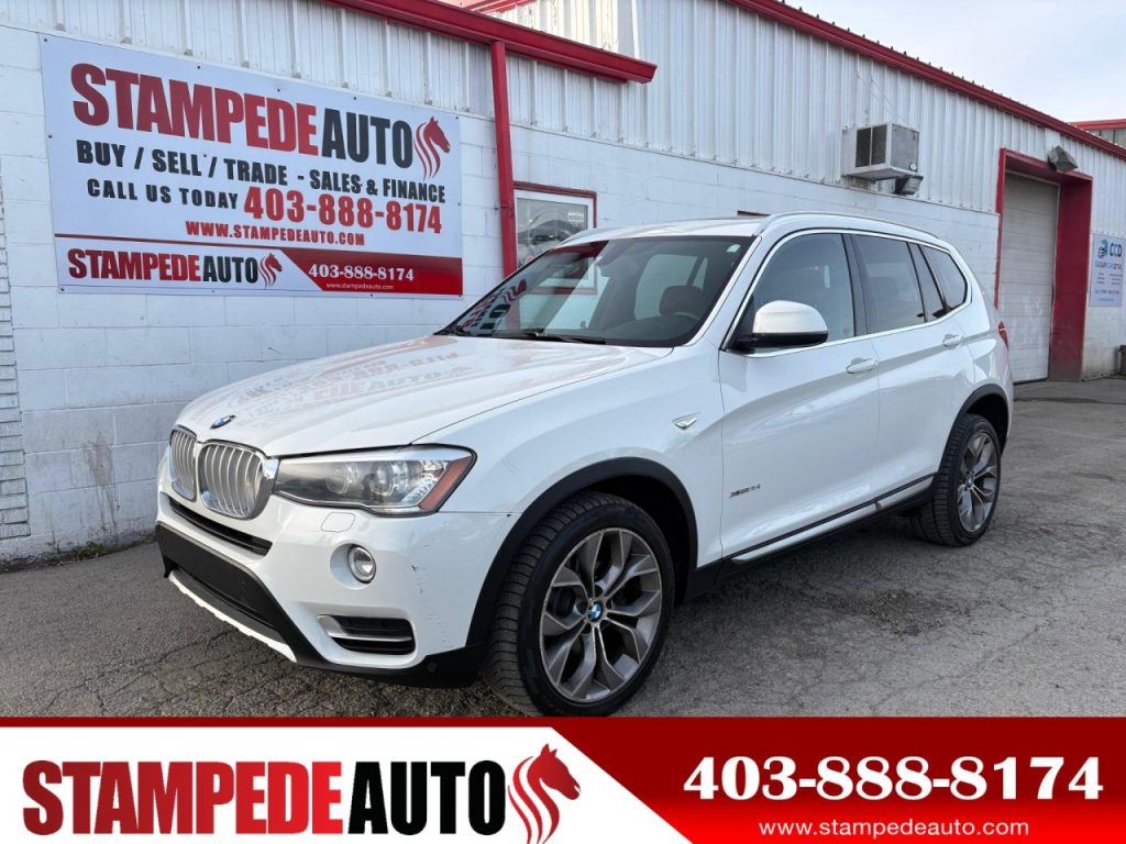 2015 BMW X3 xDrive35i | Panel Roof | heated Seats | AWD | V6 | Leather | Bluetooth | Stampede Auto