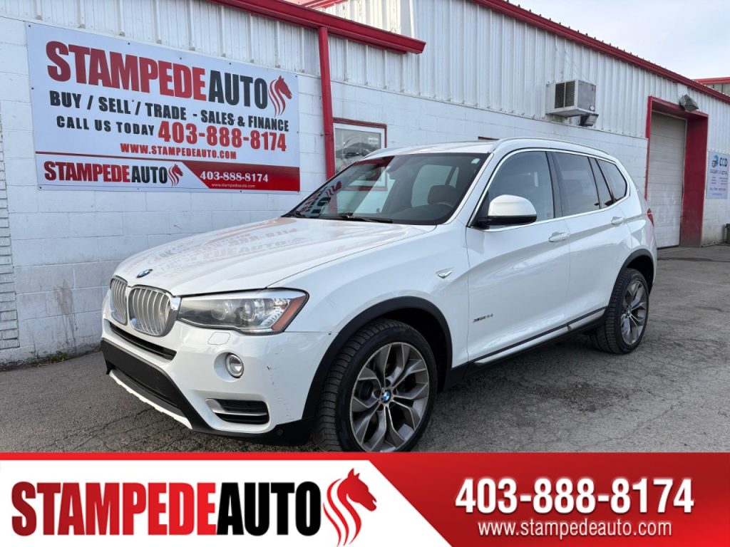 2015 BMW X3 xDrive35i | Panel Roof | heated Seats | AWD | V6 | Leather | Bluetooth | Stampede Auto