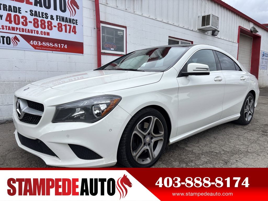 2015 Mercedes-Benz CLA-Class 250 | 4MATIC | SUNROOF | LEATHER HEATED SEATS | AMBIENT LIGHTING | Stampede Auto