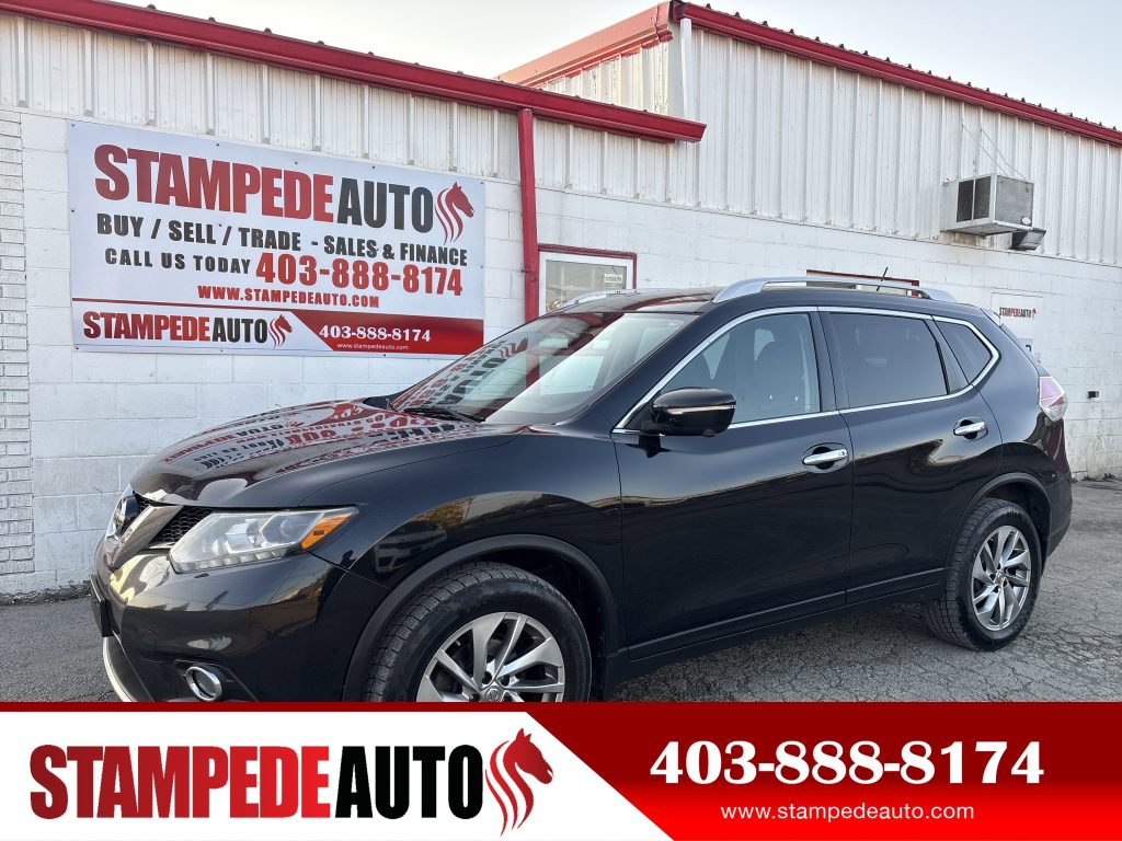 2015 Nissan Rogue SL | AWD | LEATHER | SUNROOF | AUTOMATIC | Stampede Auto