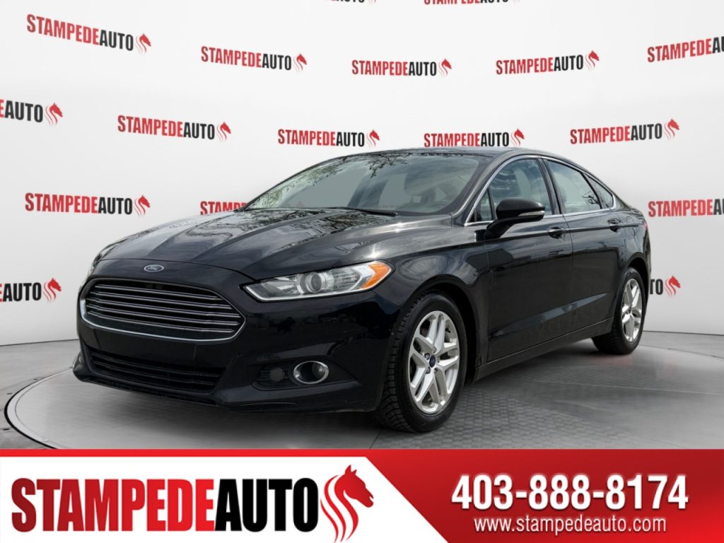 2016 Ford Fusion SE | LEATHER INTERIOR | POWER/HEATED SEATS | BLUETOOTH | USB PORTS | TURBO | Stampede Auto