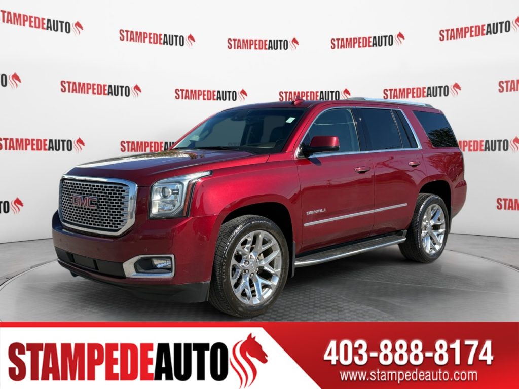 2016 GMC YUKON DENALI | 7 PASSENGER | 6.2L V8 | 4X4 | Stampede Auto