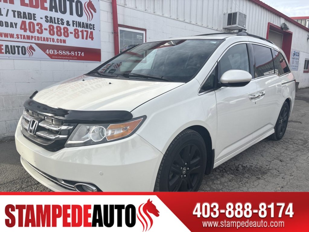 2016 Honda Odyssey Touring | LEATHER | DVD | NAV | SUNROOF | PWR SIDE DOORS/HATCH | Stampede Auto