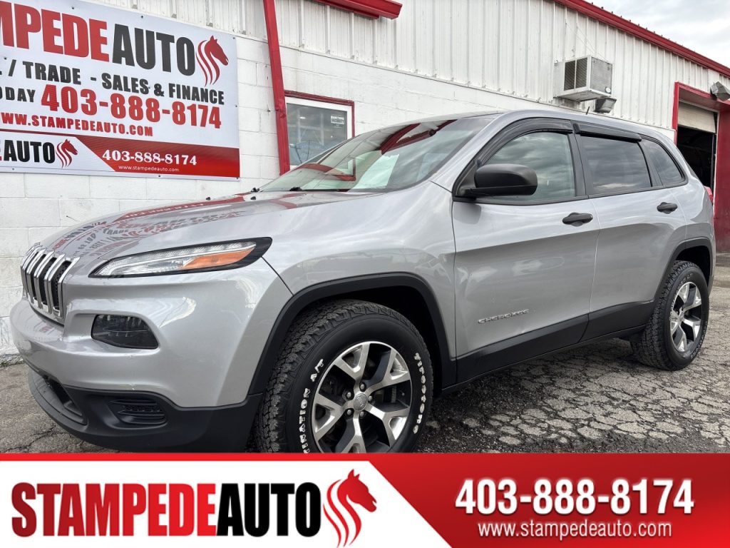 2016 Jeep Cherokee SPORT | 4WD | HEATED SEATS | 2.4L FUEL EFFICIENT | Stampede Auto