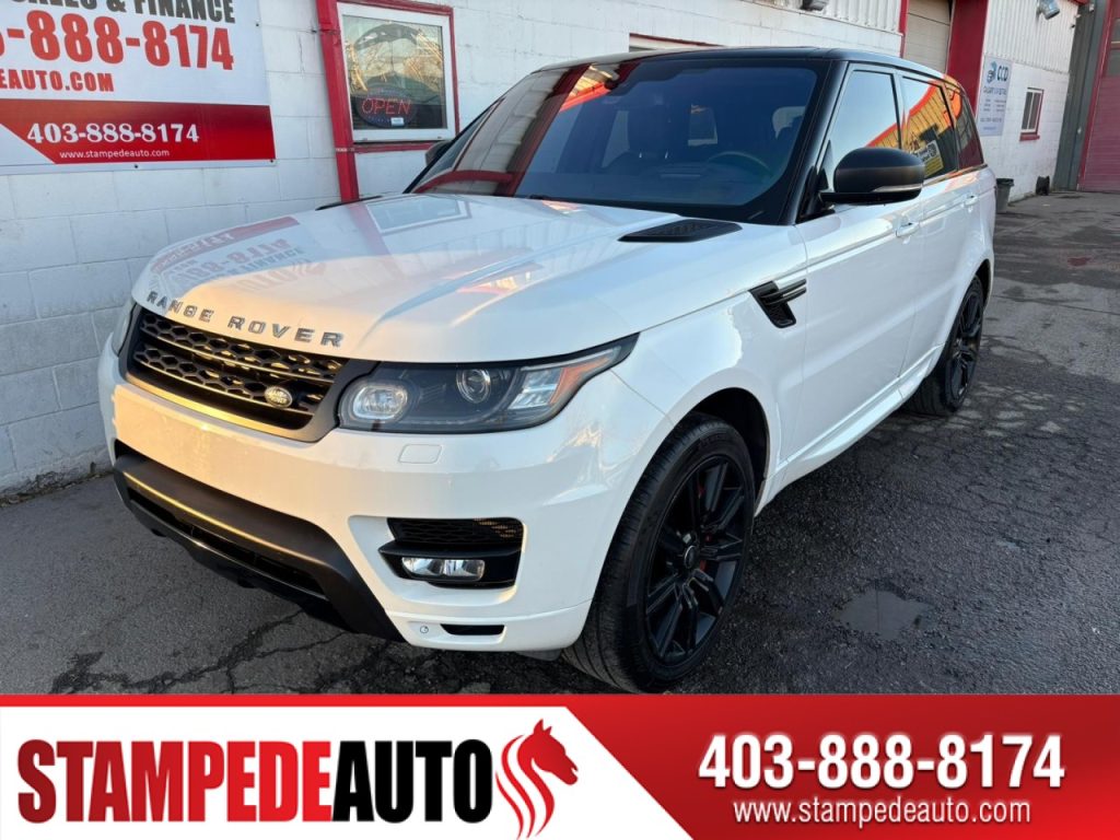 2016 Land Rover Range Rover Sport V8 SC Dynamic | LEATHER | 4X4 | SUNROOF | HEATED SEATS | BLUETOOTH | NAV | HEADS UP DISPLAY | Stampede Auto