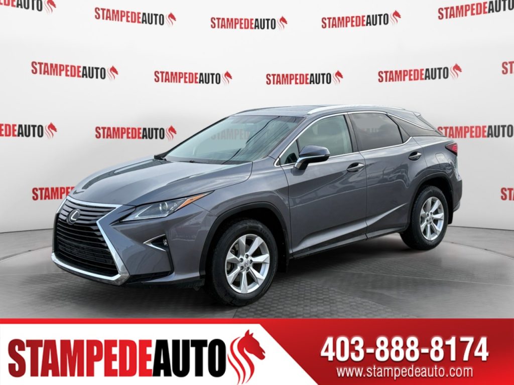 2016 LEXUS RX 350 AWD | LEATHER | SUNROOF | V6 | POWER/HEATED SEATS | HEATED STEERING WHEEL | DUAL CLIMATE CONTROL | POWER REAR HATCH | BLUETOOTH | Stampede Auto