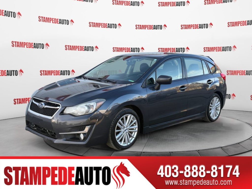 2016 Subaru Impreza 2.0i w/Sport & Tech Pkg | AWD | LOW EMMISSION VEHICLE | HEATED SEATS | HATCHBACK | AUTOMATIC | SUNROOF | Stampede Auto