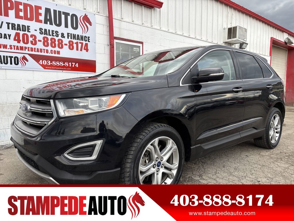 2016 Ford Edge TITANIUM | AWD | LEATHER HEATED AND COOLED SEATS | SUNROOF | Stampede Auto