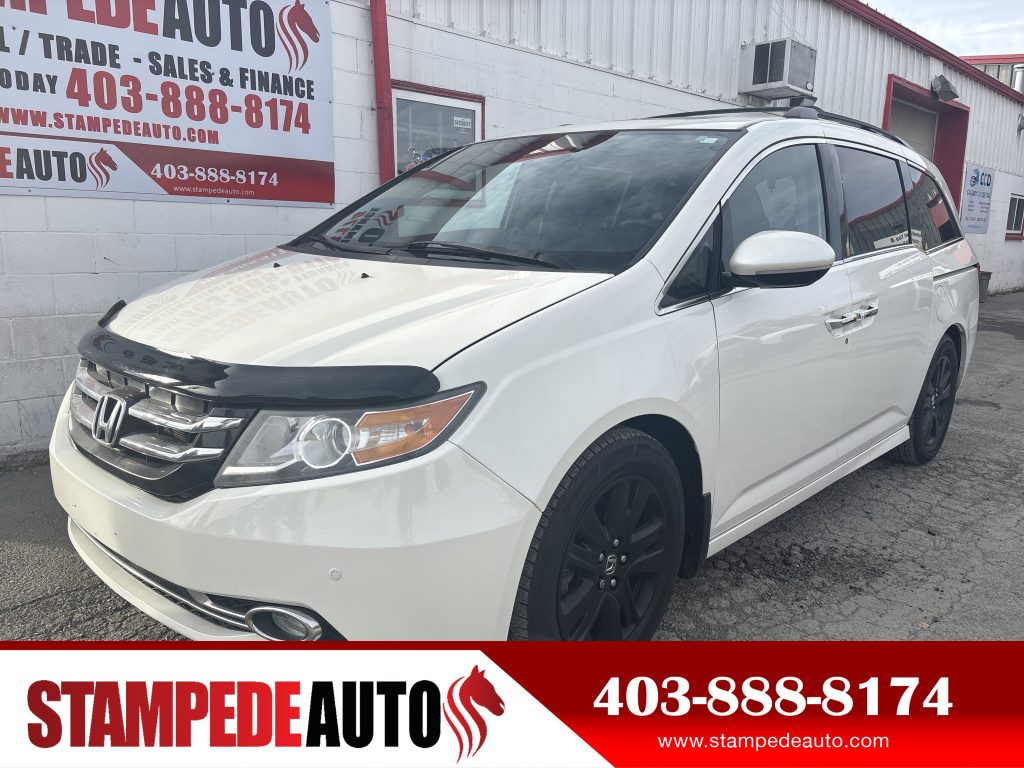 2016 Honda Odyssey Touring | LEATHER | DVD | NAV | SUNROOF | PWR SIDE DOORS/HATCH | Stampede Auto