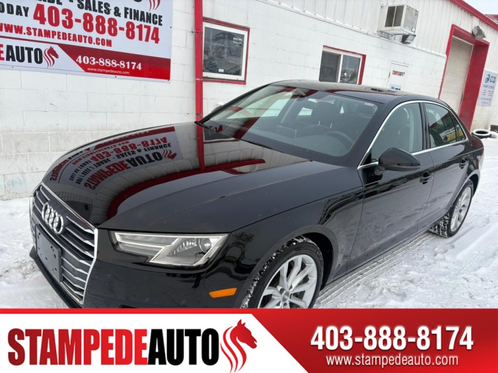 2017 Audi A4 Progressiv | AWD | LEATHER | HEATED SEATS | DUAL CLIMATE CONTROL | SUNROOF | BLUETOOTH | Stampede Auto