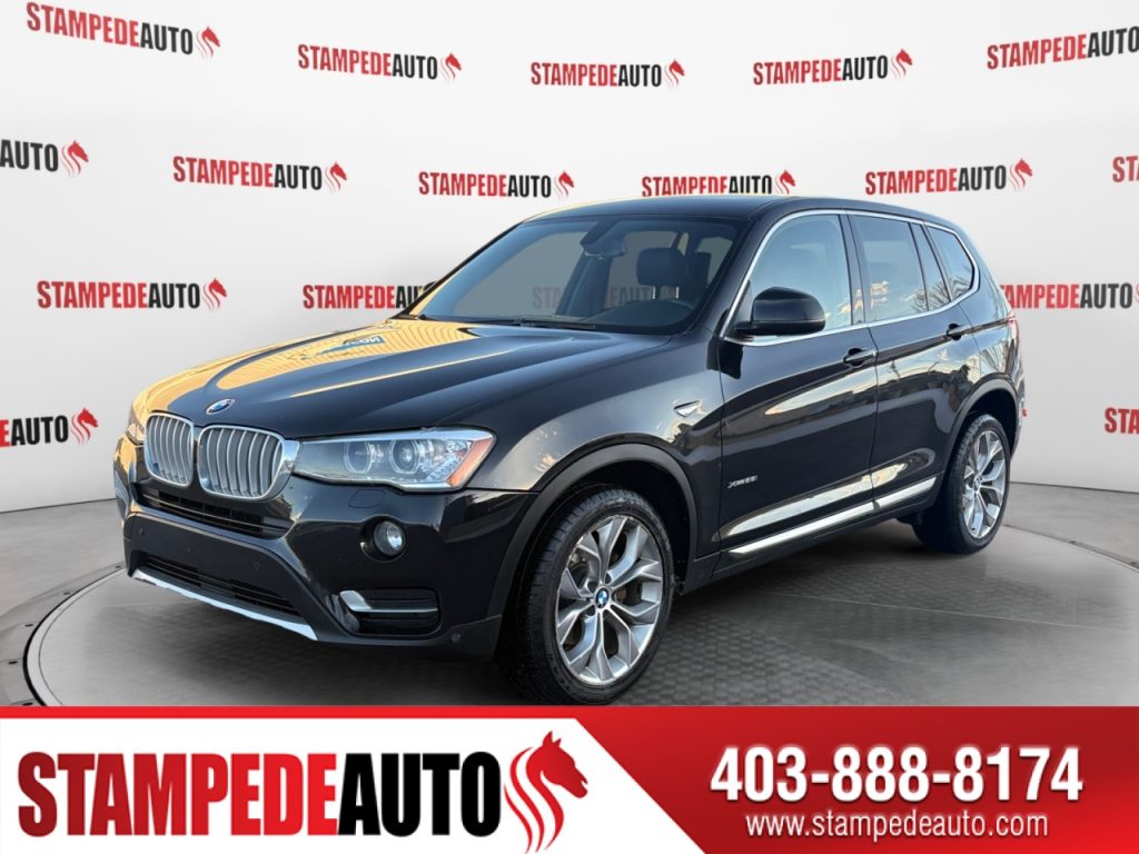 2017 BMW X3 xDrive28i | AWD | HEATED SEATS | POWER SEAT | SUNROOF | LEATHER |INTERIOR | STEERING WHEEL CONTROLS | BLUETOOTH | NAVIGATION | Stampede Auto