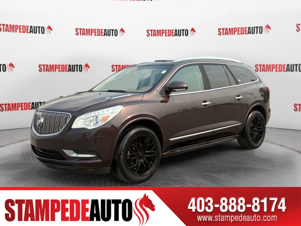 2017 Buick Enclave PREMIUM | 7 PASSENGER | TWO TONE | AWD | HEATED AND COOLED SEATS | V6 | Stampede Auto