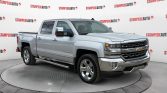 2017 Chevrolet Silverado 1500 LTZ | 6.2L V8 | 4X4 | LEATHER INTERIOR | SUNROOF | POWER/HEATED/COOLED SEATS | | LIGHT HAIL DAMAGE |DUAL CLIMATE CONTROL | POWER SLIDING REAR WINDOW | INTEGRATED TRAILER BRAKE | STEERING WHEEL CONTROLS | Stampede Auto