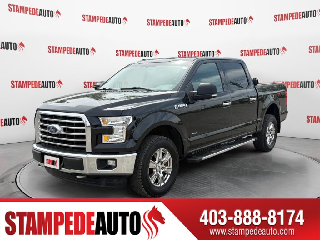 2017 Ford F-150 XTR | ECOBOOST | 4X4 | RUNNING BOARDS | STEERING WHEEL CONTROLS | BLUETOOTH | USB | POWER SEAT | SOFT TONNEAU COVER | Stampede Auto