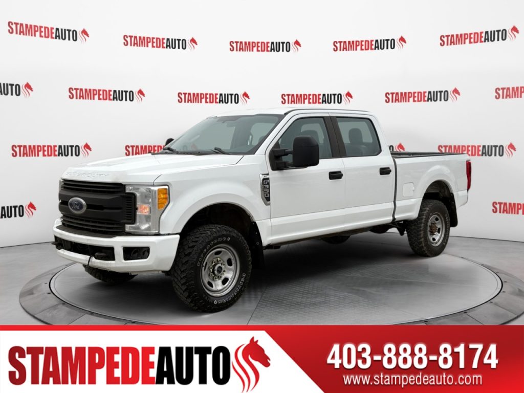 2017 Ford Super Duty F-350 SRW XL | V8 | LONG BOX | 4X4 | CREW CAB | AIR CONDITIONING | Stampede Auto