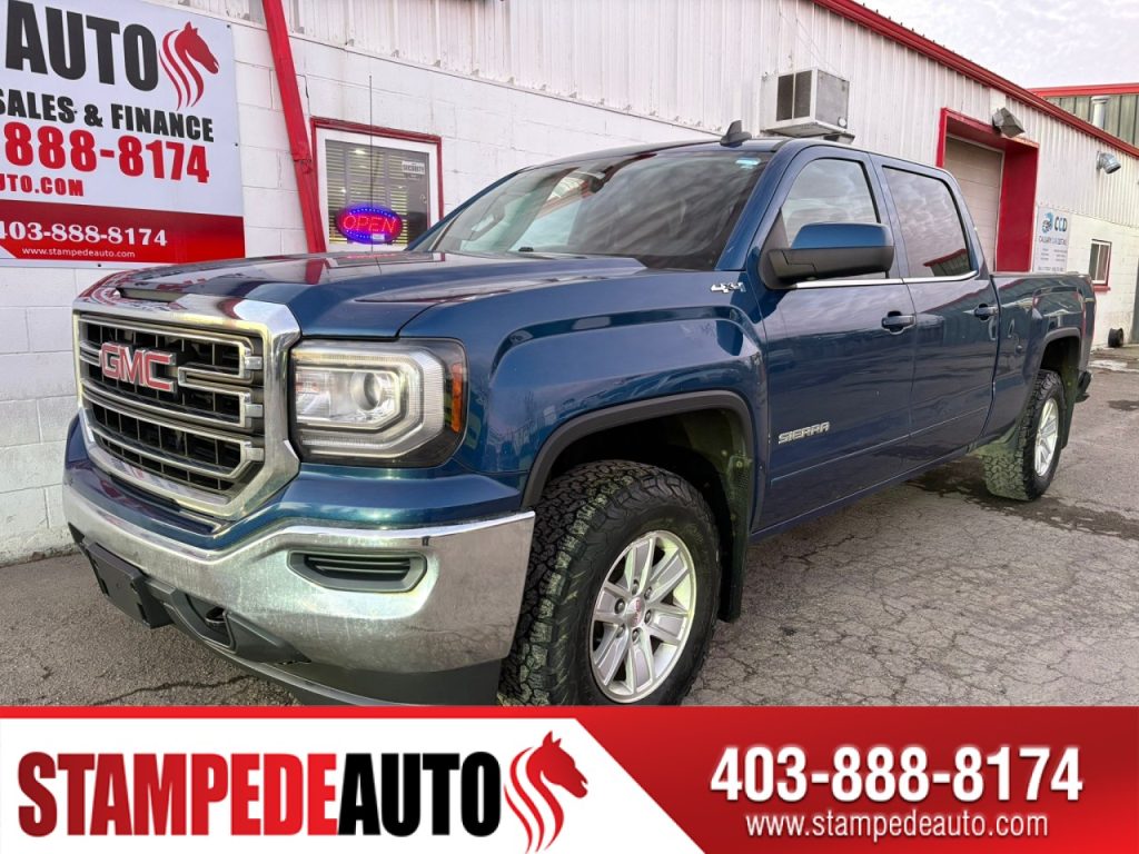 2017 GMC Sierra 1500 SLE | 4X4 | HEATED SEATS | CREW CAB | V8 | POWER SEAT | BLUETOOT | Stampede Auto