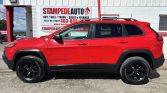 2017 Jeep Cherokee TRAILHAWK | 4X4 | LEATHER HEATED SEATS | 3.2L | Stampede Auto