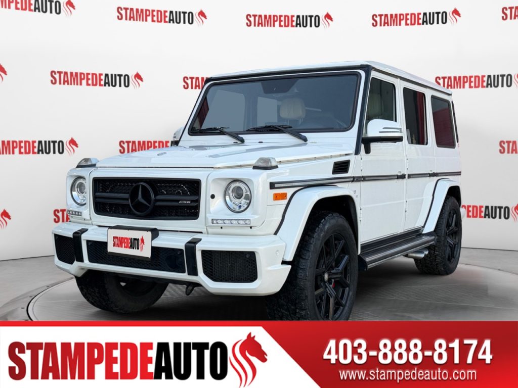 2017 Mercedes-Benz G-Class AMG G 63 | COOLED LEATHER SEATS | BLUETOOTH | MEMORY SEATS | AUTO START/STOP | NAVIGATION | Stampede Auto
