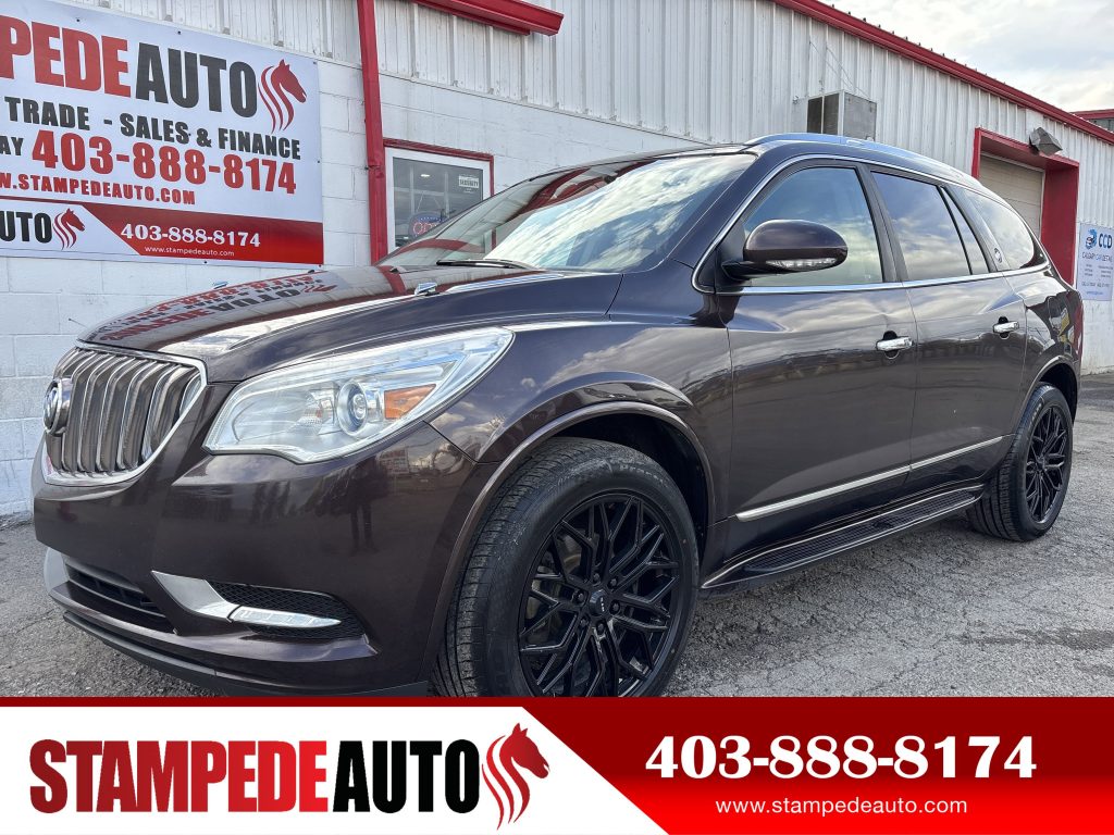 2017 Buick Enclave PREMIUM | 7 PASSENGER | TWO TONE | AWD | HEATED AND COOLED SEATS | V6 | Stampede Auto