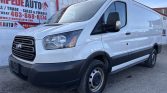2017 Ford Transit Cargo Van T-150 130 Low Rf 8600 GVWR Sliding RH Dr | Stampede Auto