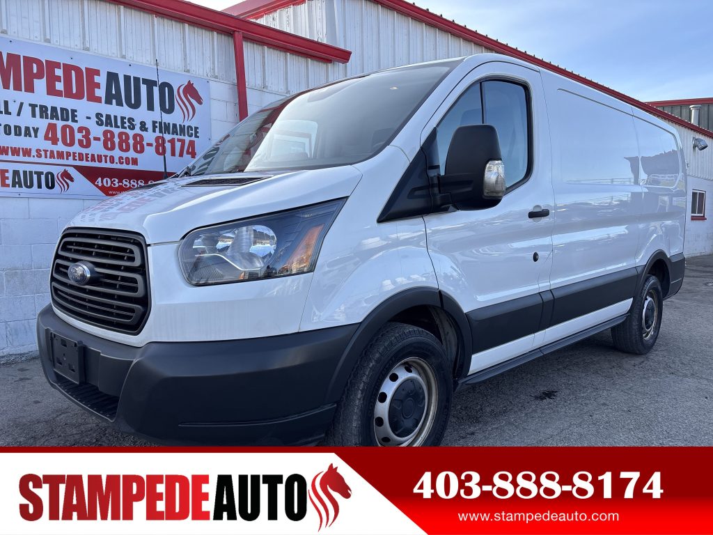 2017 Ford Transit Cargo Van T-150 130 Low Rf 8600 GVWR Sliding RH Dr | Stampede Auto
