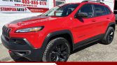 2017 Jeep Cherokee TRAILHAWK | 4X4 | LEATHER HEATED SEATS | 3.2L | Stampede Auto