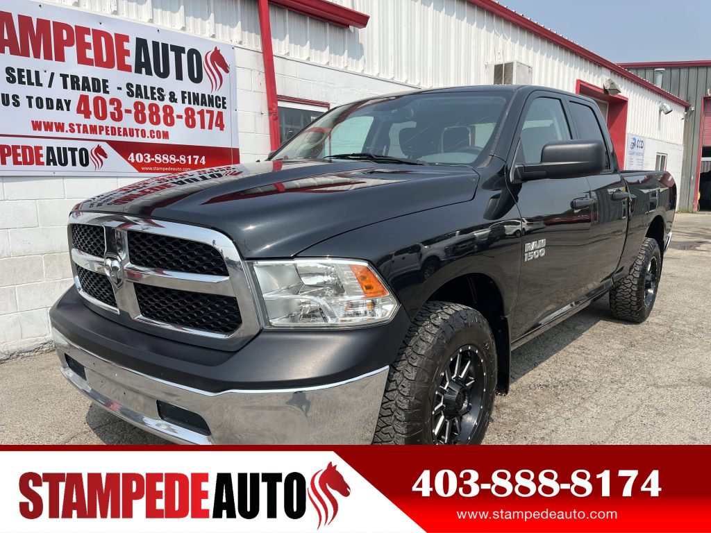 2017 Ram 1500 ST | 4WD | QUAD CAB | 3.6L | AFTERMARKET RIMS | Stampede Auto