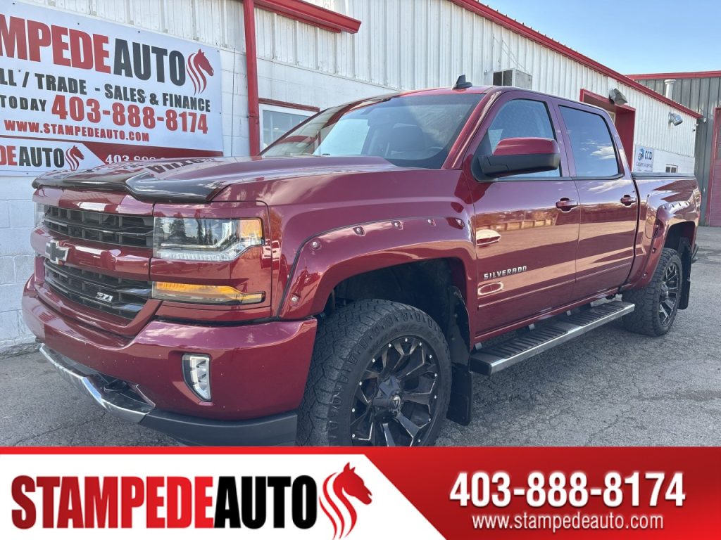 2018 Chevrolet Silverado 1500 LT | 4X4 | CREW CAB | 5.3L V8 | HEATED SEATS | TONNEAU COVER | FENDER FLARES | Stampede Auto