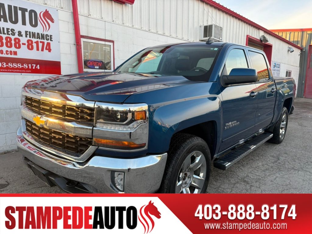 2018 LT | 4X4 | V8 | LEATHER | POWER SEAT | BLUETOOTH | CHROME WHEELS | Stampede Auto