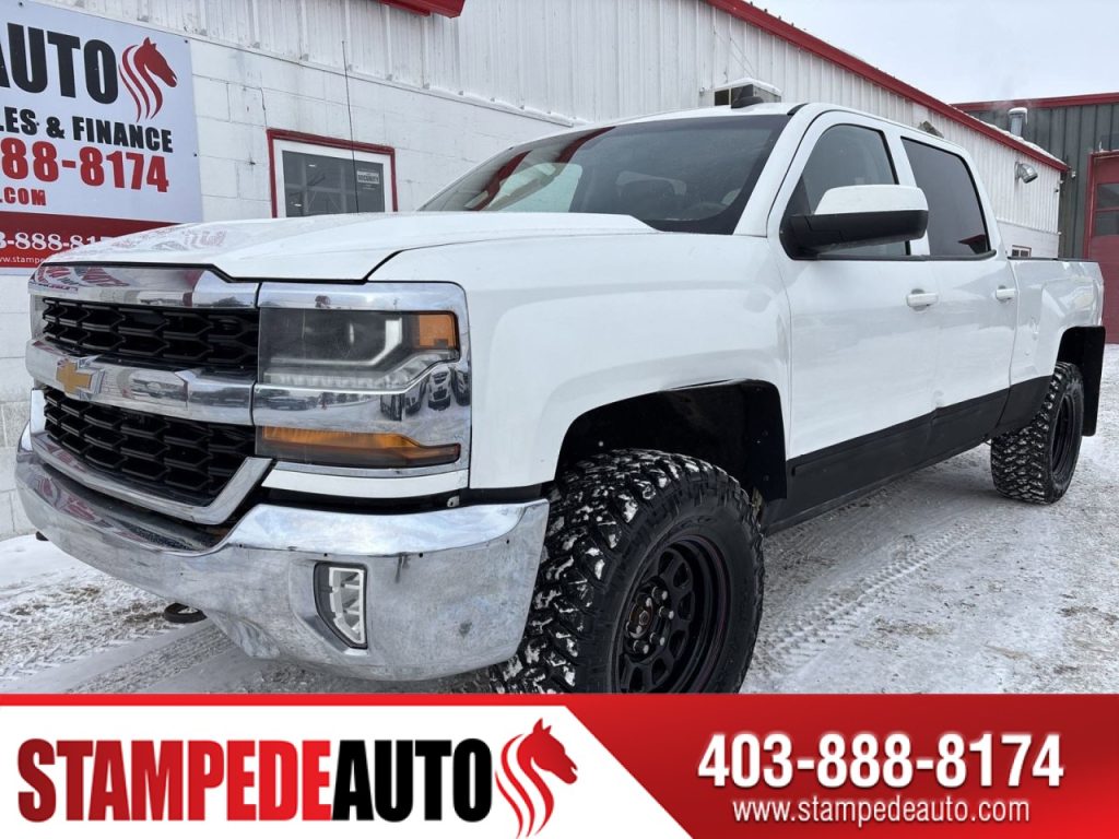 2018 Chevrolet Silverado 1500 LT | 4X4 | CREW CAB | 5.3L V8 | LIKE NEW TIRES | POWER SEATS AND WINDOWS | Stampede Auto
