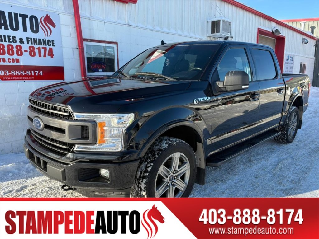 2018 Ford F-150 XLT | 4X4 | ECOBOOST | V6 | TRAILER PACKAGE | SUPER CREW | BLUETOOTH | POWER SEAT | USB | Stampede Auto