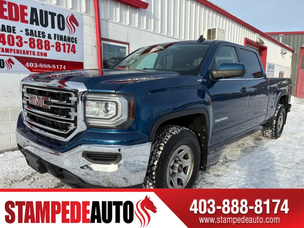 2018 GMC Sierra 1500 SLE | 5.3L V8 | 4X4 | BLUETOOTH | AUX | CREW CAB | Stampede Auto